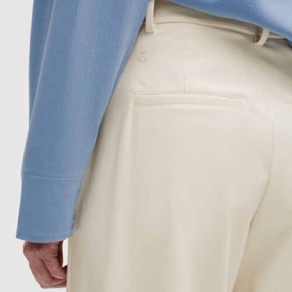 Lululemon Daydrift High-Rise Trousers in Light Ivory - Picture 4 of 12